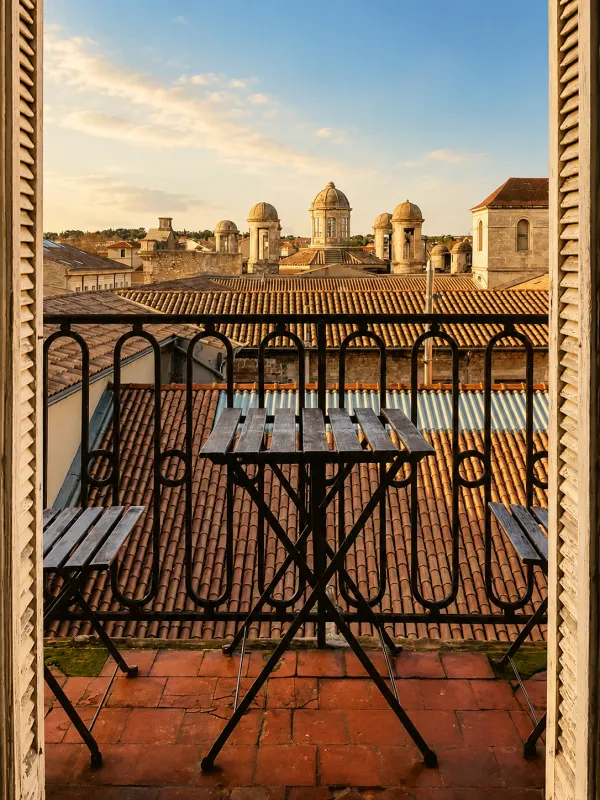 Terrasse à Nîmes