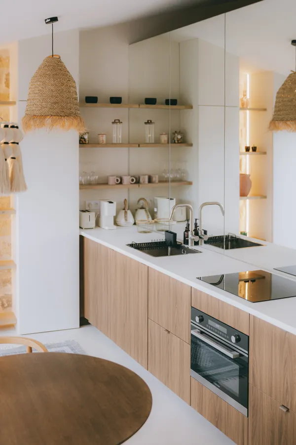 Cuisine design bois architecture Filip Trajkovski