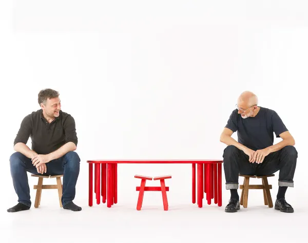 Banc Madame Taconeo et tabouret Zhuangzi