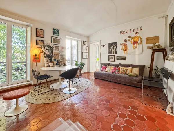 appartement sol ancien avec tomettes